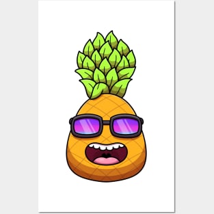 Cool Pineapple Posters and Art